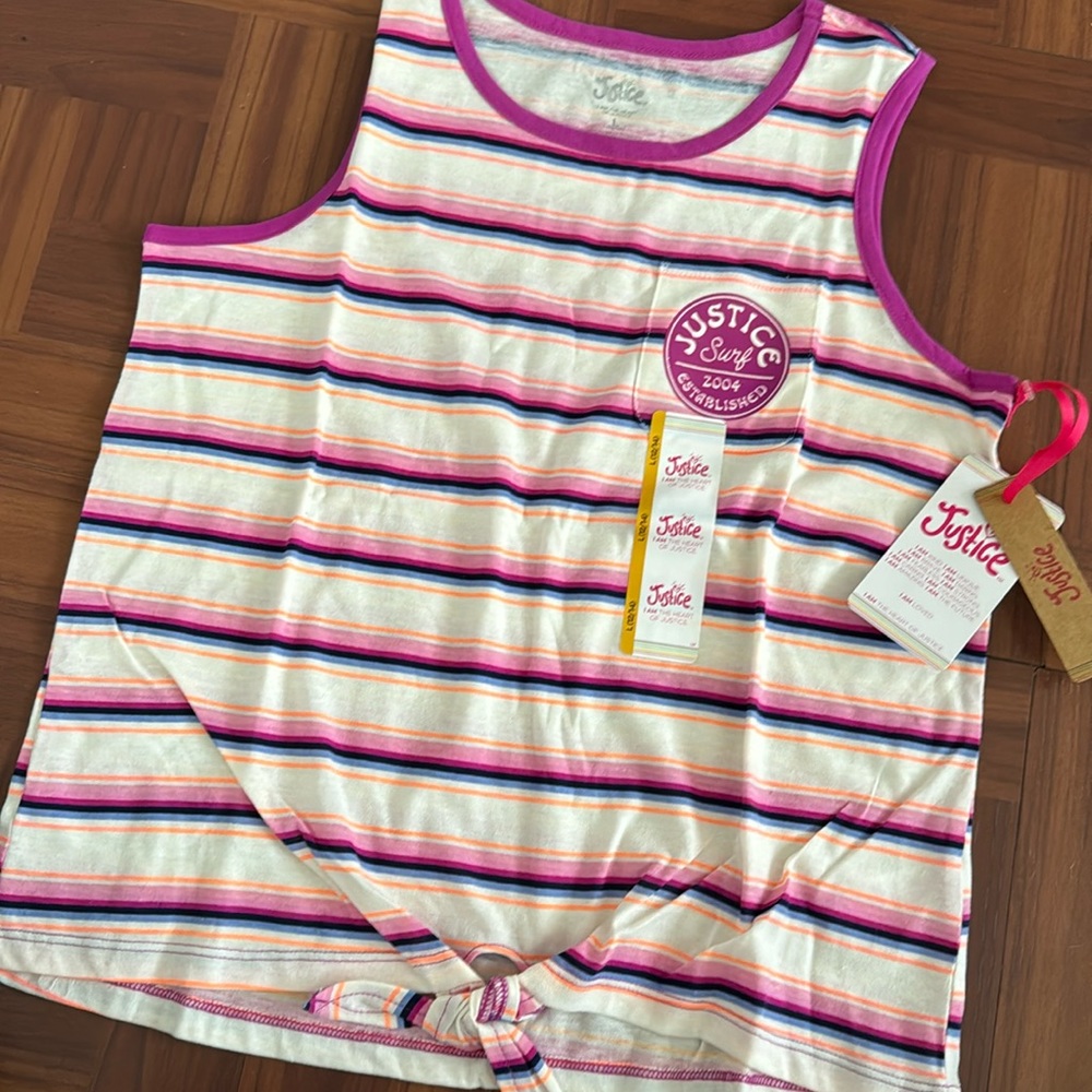 Girls tank top Justice brand top